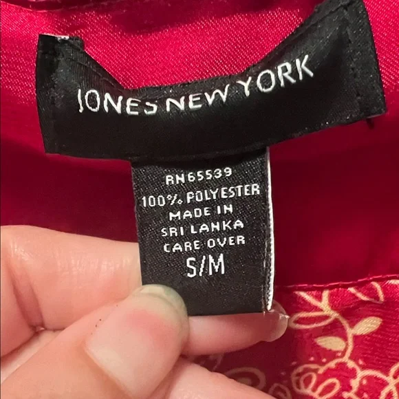 #1231+ Red and Gold Floral Vintage’s Wear- Rope - Picture 3 of 10